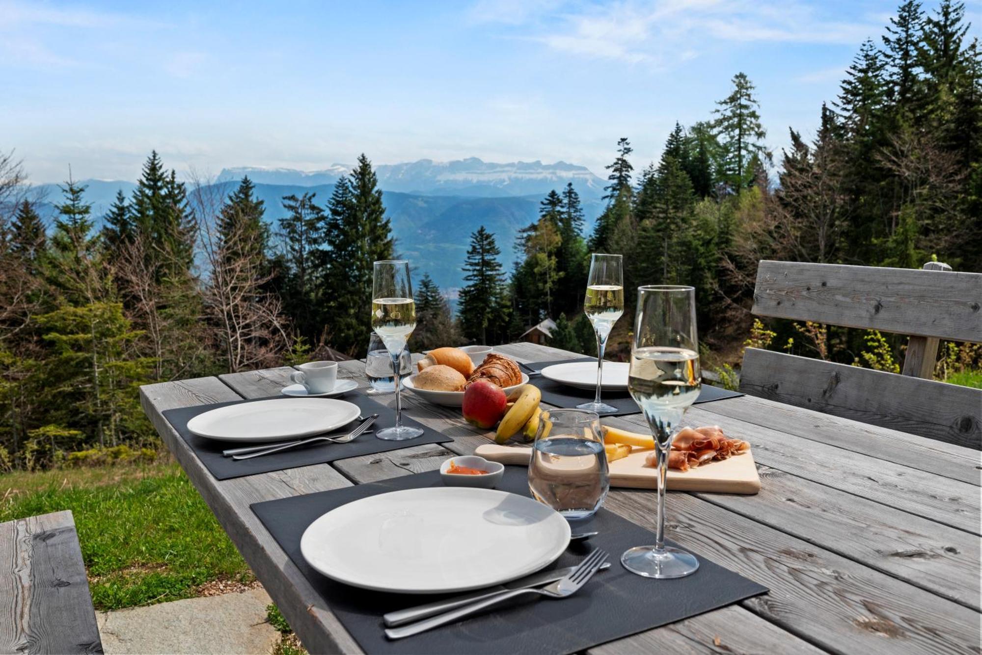 New Opening "Sissi Chalets" - Unique Luxury Hideaway With Mountain View & Sauna Mendola Екстериор снимка