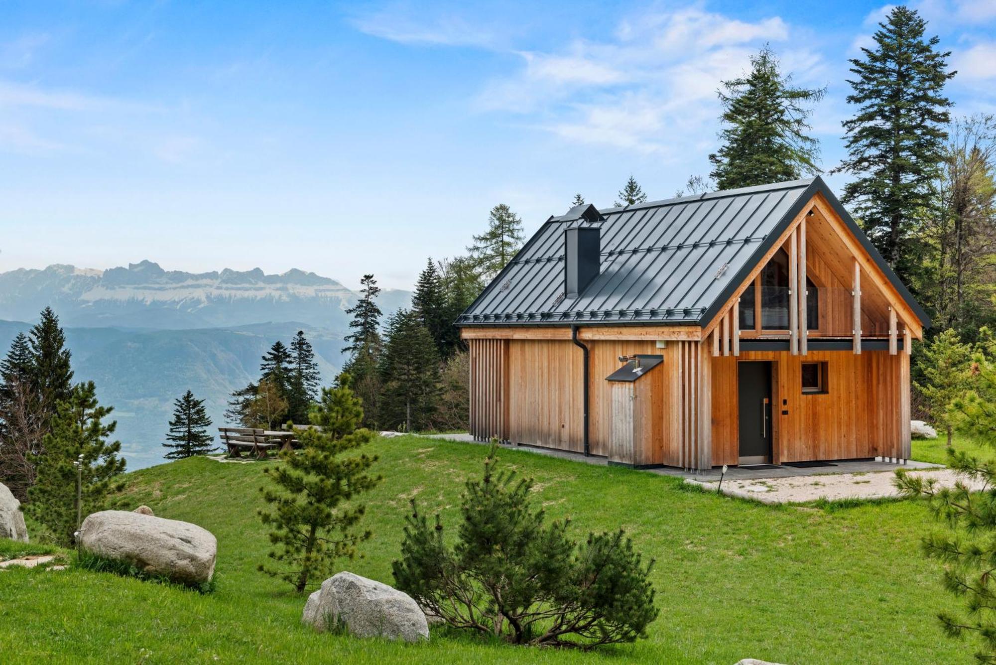 New Opening "Sissi Chalets" - Unique Luxury Hideaway With Mountain View & Sauna Mendola Екстериор снимка